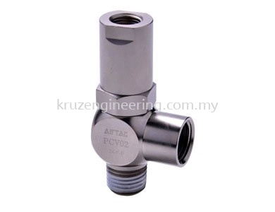Pilot no-return valve